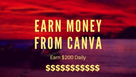 Earn money from CANVA